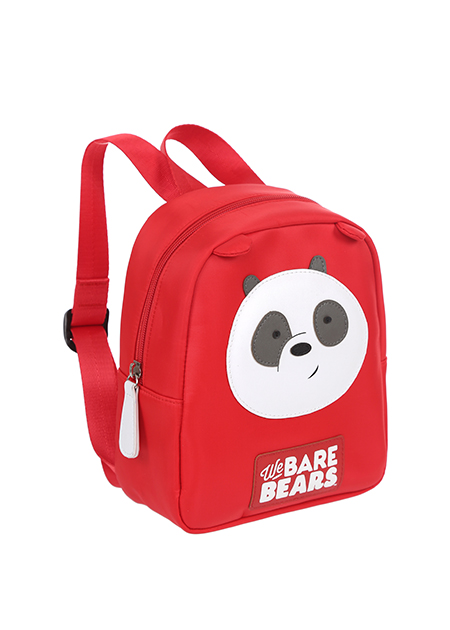 We Bare Bears mochila roja para niños de Panda