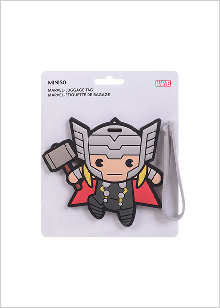 Etiqueta para equipaje marvel thor