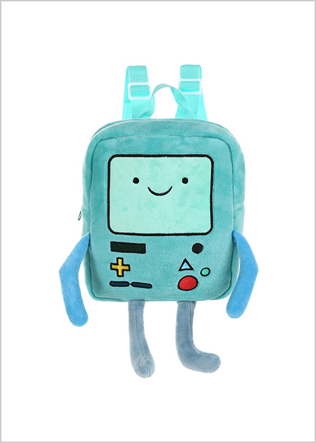 Adventure Time mochila verde
