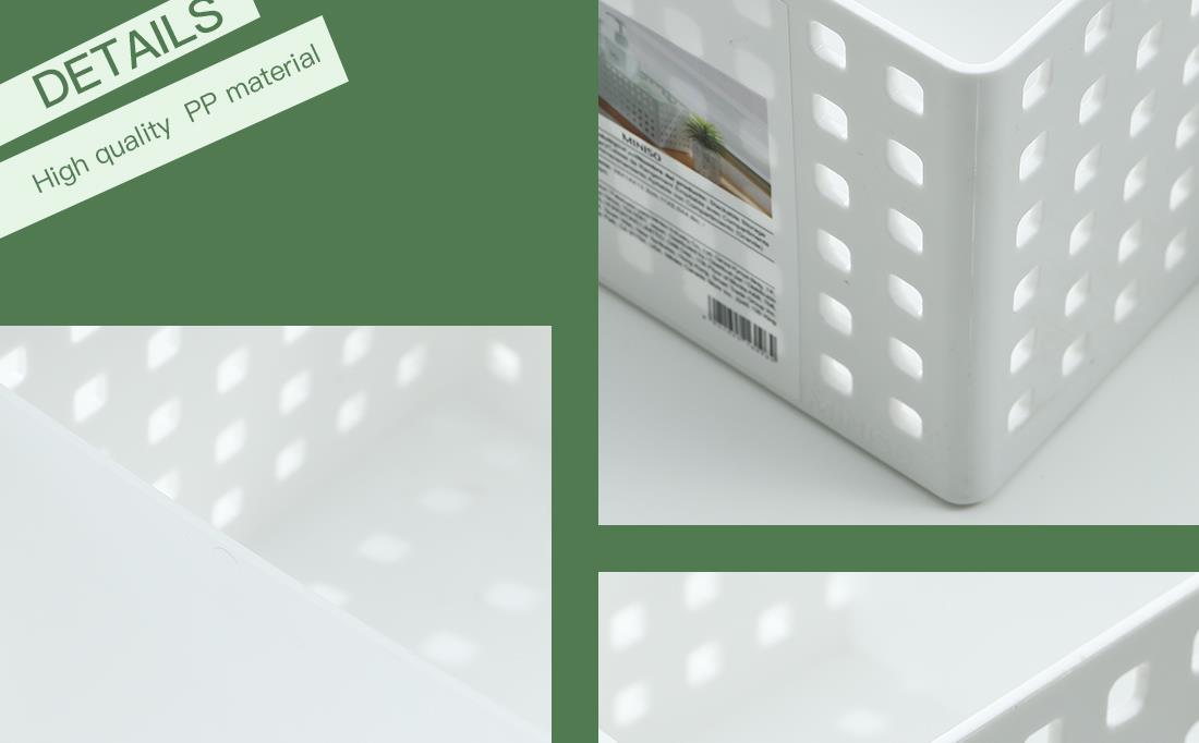 Caja de almacenamiento apilable con compartimento grande