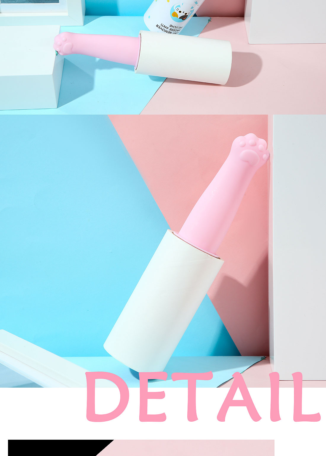 Quita pelusas 50 hojas de gato