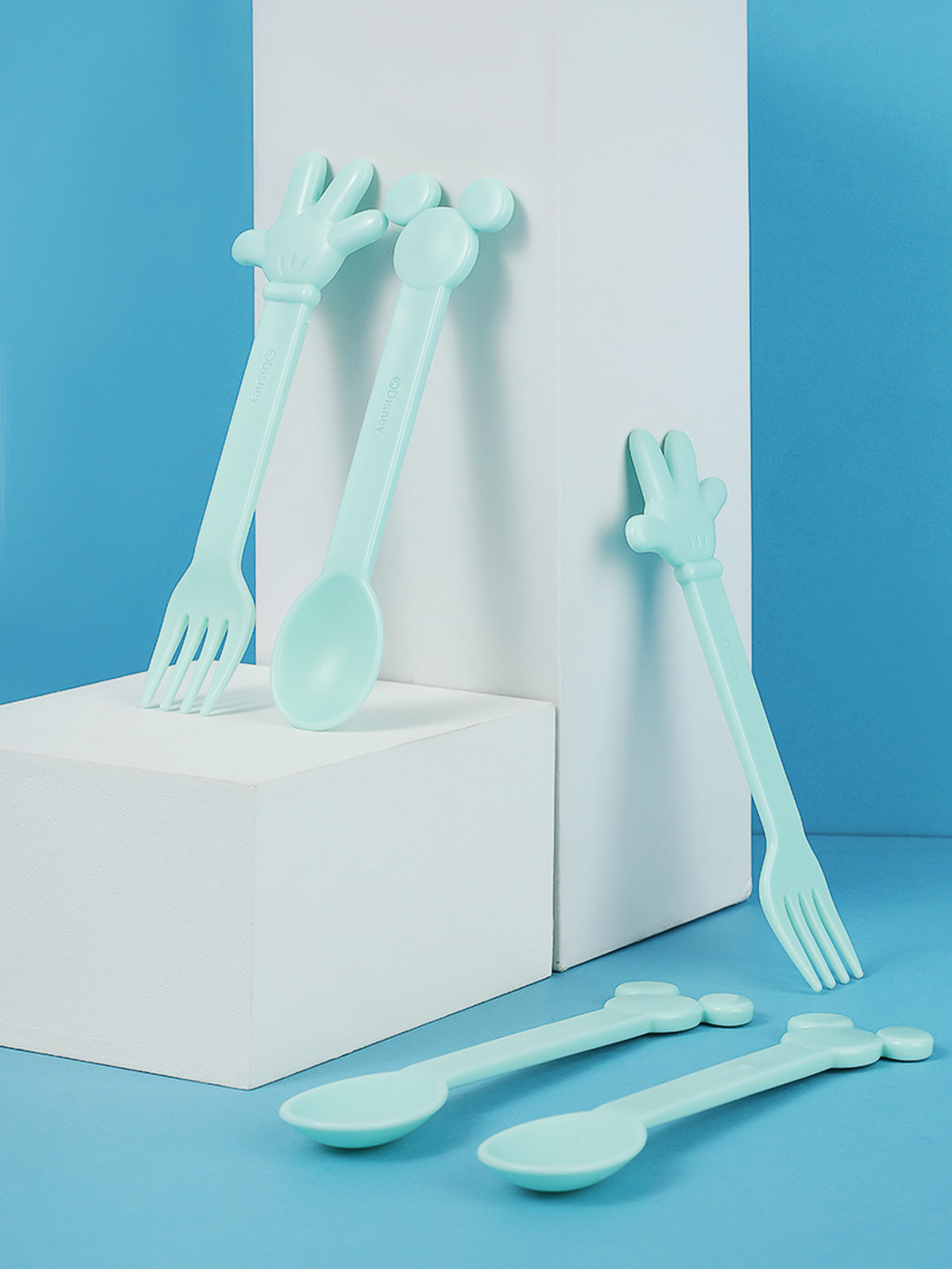 Mickey Mouse Fondant Ausstecher - Blauer Fondant Cutter 8x7cm